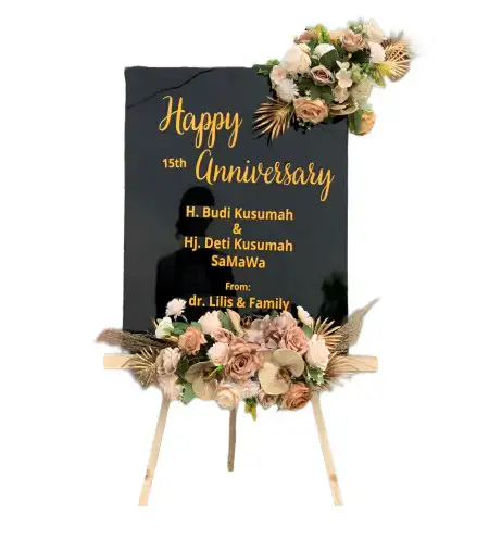 Papan Bunga Akrilik Geblog