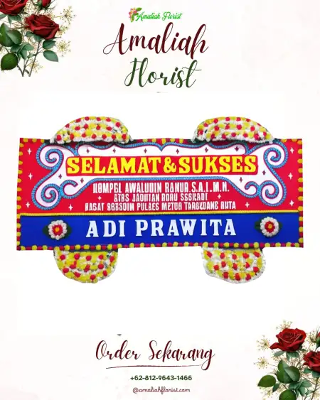 Papan Bunga Ucapan Selamat Geblog